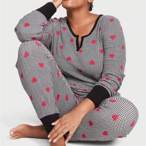 Victoria Secret thermal long PJ Set! Size S.
